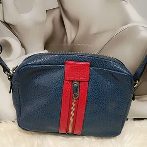 Marc by Marc Jacobs Blue and Red Crossbody Bag